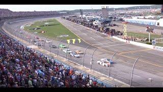 last 4 laps TALLADEGA - April 28, 2019   Very Wild Finish