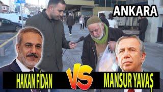 Ankarada Kıran Kırana Seçim Anketi Hakan Fidan mı Mansur Yavaş mı