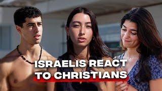 Israeli Jews React to Christians | Street Interview