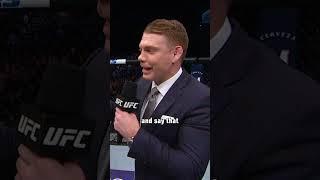 Back when Dan Hooker called out Paul Felder to his face  #ufc305