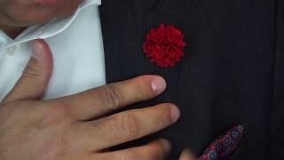 How To Wear A Flower Lapel Pin | SquareGuard