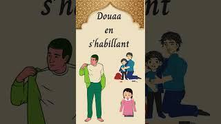 Douaa en s'habillant