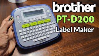 Best way to print labels | Brother PT D200 label maker Review