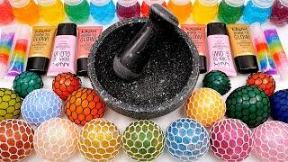 Satisfying Video How To Make Stress Balls Slime Eyeshadow Makeup Mixing Random Things GoGo ASMR