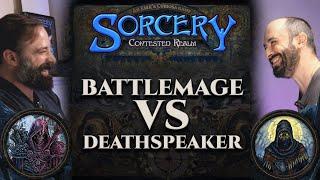 Epic TCG Battle! Sorcery TCG Constructed Gameplay: Battlemage vs. Deathspeaker