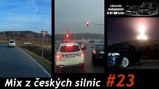 Mix z českých silnic - 23 | Policie v křižovatce, cirkusák blokuje průjezd a lov za inverzí!