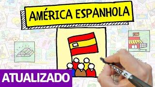 AMERICA ESPANHOLA - Colonização - História Desenhada