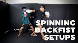 3 SNEAKY Spinning Backfist Setups