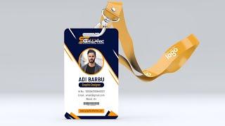 Professional Id Card Design || Photoshop Tutorial