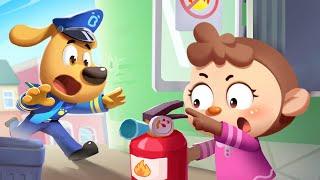 Don't Play with Fire Equipment | Safety Cartoon | Kids Cartoon | Sheriff Labrador