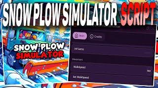 Snow Plow Simulator script – (Auto Snow, Auto Rebirth)