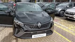 BRAND NEW 2025 Renault Clio Esprit Alpine Full Hybrid in Black @ Renault Croydon