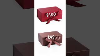 $100 vs $99 choose one gift box #automobile #trending #gift #box