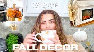 FALL DECORATE & CLEAN W ME VLOG! |GABRIELLAGLAMOUR