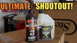 AMSOIL DIESEL ALL IN ONE Vs HOT SHOT SECRET EVERYDAY TREATMENT