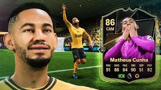 86 TOTW Matheus Cunha has been JUICED!  FC 25 Player Review