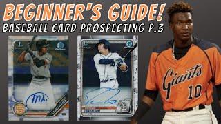 Beginner’s Guide to Baseball Card Prospecting Ep. 3: Selling Bowman Baseball Cards! New Collectors!