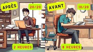 Comment réviser efficacement en moins de temps ? 4 Étapes prouvées scientifiquement !