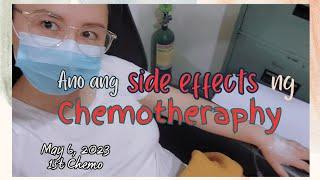 10 Side effects ng Chemotheraphy | cancer journey by Pinay at Sea ep6