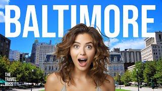 TOP 10 Things to do in Baltimore, Maryland 2024!