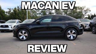 NEW 2024 Porsche Macan 4 EV interior quality check (Unintentional ASMR)