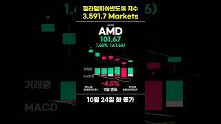 🟡[11월13일 월] 반도체 지수 모닝브리핑 (필라델피아반도체지수 3,591.7 Markets)  #반도체