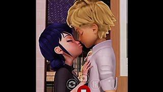 Chloe vs. Kagami vs. Marinette kiss Adrian ️