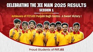 JEE Main 2025 (session 1) Results Celebration