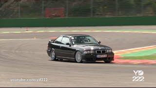 BMW E36 M3 Supersprint Race Exhaust - LOUD Engine Sound