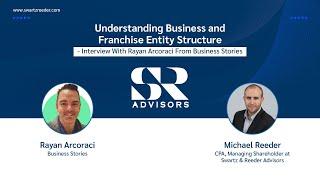 Understanding Business and Franchise Entity Structure - Interview With Rayan Arcoraci