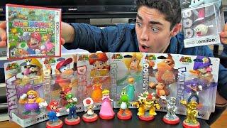 Unboxing ALL 7 New Super Mario Amiibo & Mario Party Star Rush!