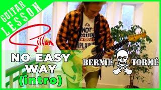 Bernie Torme - How I played the guitar intro to 'No Easy Way' from Glory Road   Gillan  Ozzy