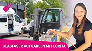 Frauen im Netz: Glasfaser aufgabeln mit Lorita