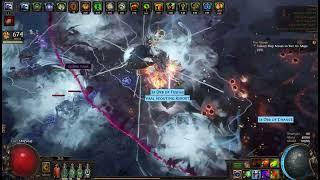 POE 3.20 | Update build Vaal Caustic Arrow | LEGION FARMING