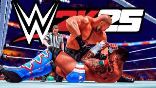 WWE 2K25: Brock Lesnar Vs Cm Punk Match Gameplay Notion!