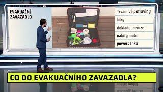 PŘEHLEDNĚ: Jak sbalit evakuační zavazadlo. Podívejte se, co v něm nesmí chybět