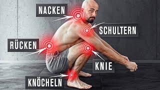 5 Übungen um deinen ganzen Körper schmerzfrei & beweglich zu machen