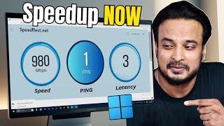 How to Speed Up Any Internet!  (Lower Ping & BOOST Download Speed)