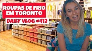 COMPRAS NO CANADÁ: Melhor Lugar para Comprar Roupas de Frio | DAILY VLOG #412