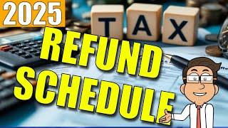 Tax Refund Schedule 2025 - When is Your Money Coming? IRS Status Update