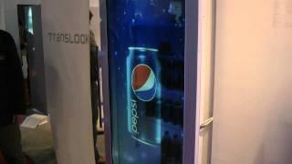 Futuristic Vending Machines at ISE 2012