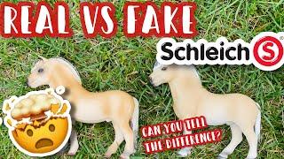 REAL SCHLEICH VS FAKE SCHLEICH?! - Can you tell the difference?! 