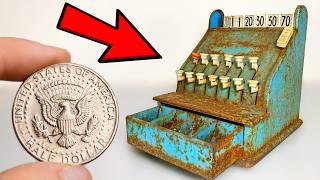 Secret Treasure Inside - Restoring a French Cash Register with Hidden Money