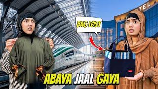 Makkah Mein Abaya Jaal Gaya|Fastest Train Par Jeddah Wapis Gaye|Zainab Ny Bag Guma Dia|Sistrology