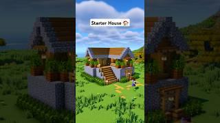 Minecraft Survival Starter House  #minecraft