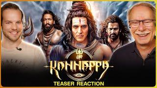 Kannappa Teaser Reaction | Vishnu Manchu | Mohan Babu | Prabhas | Mohanlal | Akshay Kumar