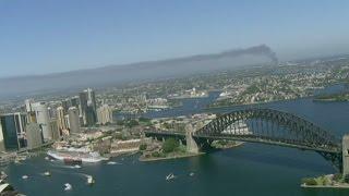 150 firefighters tackle huge Sydney fire