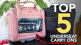 I Tried 5 More HIGHLY Rated Underseat Carry-on Luggages From Amazon