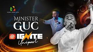 MINISTER GUC AT IGNITE UNIPORT. #IgniteUniport #Anazao #TheisaacOyedepo