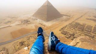 Watch This Teen Illegally Climb Egypt's Great Pyramid